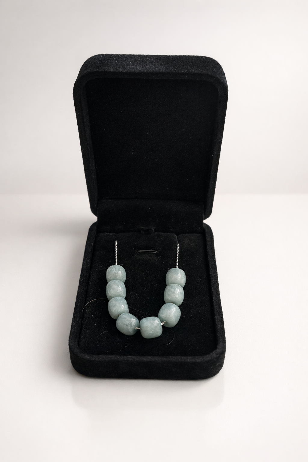 Colier din argint 925 cu jad | Aither