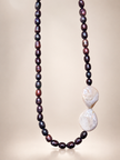 Choker din argint 925 cu perle | Noctis Perla