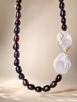 Choker din argint 925 cu perle | Noctis Perla
