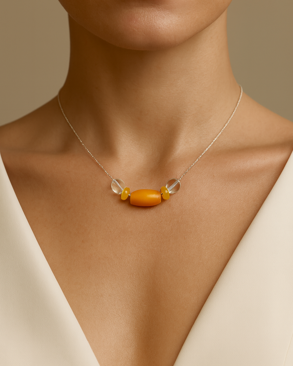 Colier 'Lumina Caldă'