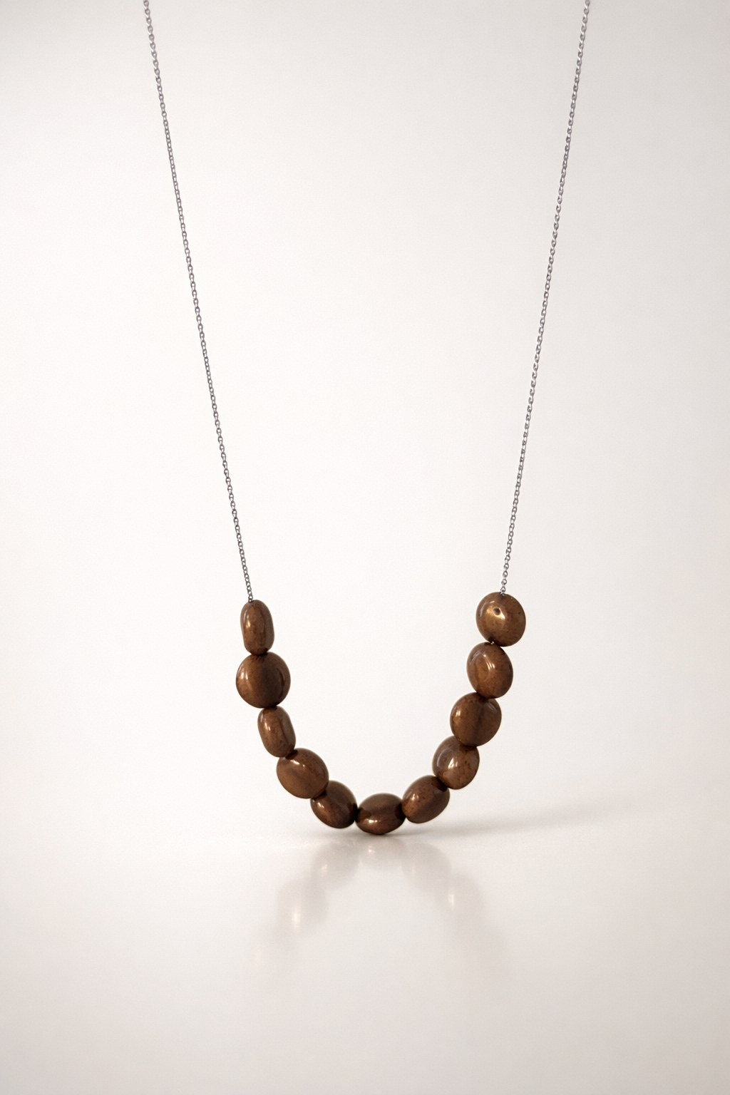 Colier din argint 925 cu jad | Lithos