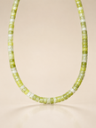 Choker din argint 925 cu jad verde | Viridia