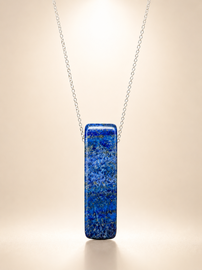 Colier din argint 925 cu lapis lazuli | Aster