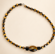 Choker din argint 925 cu ochi de tigru | Aureon