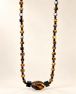 Choker din argint 925 cu ochi de tigru | Aureon