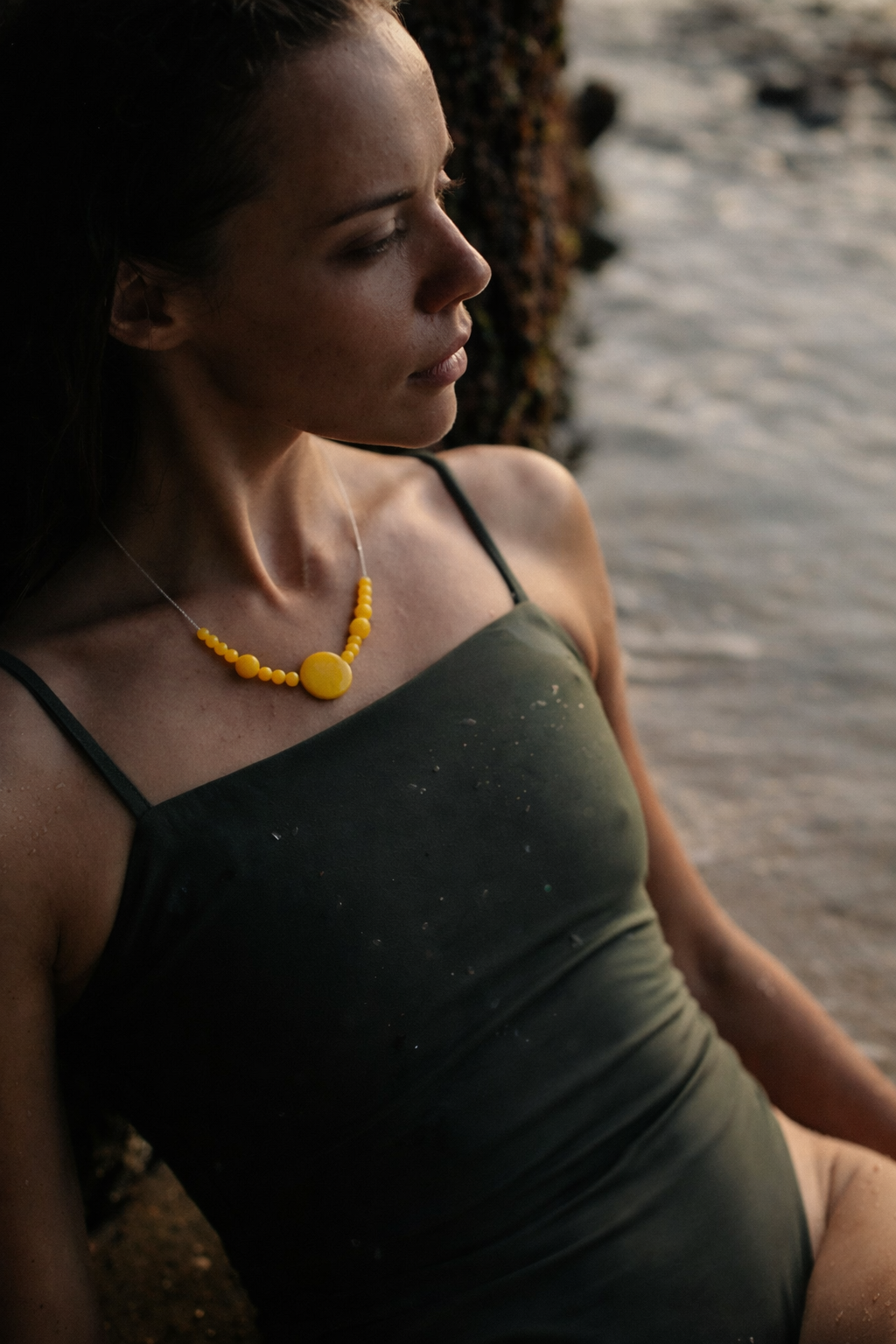 Colier 'Soare aşezat'