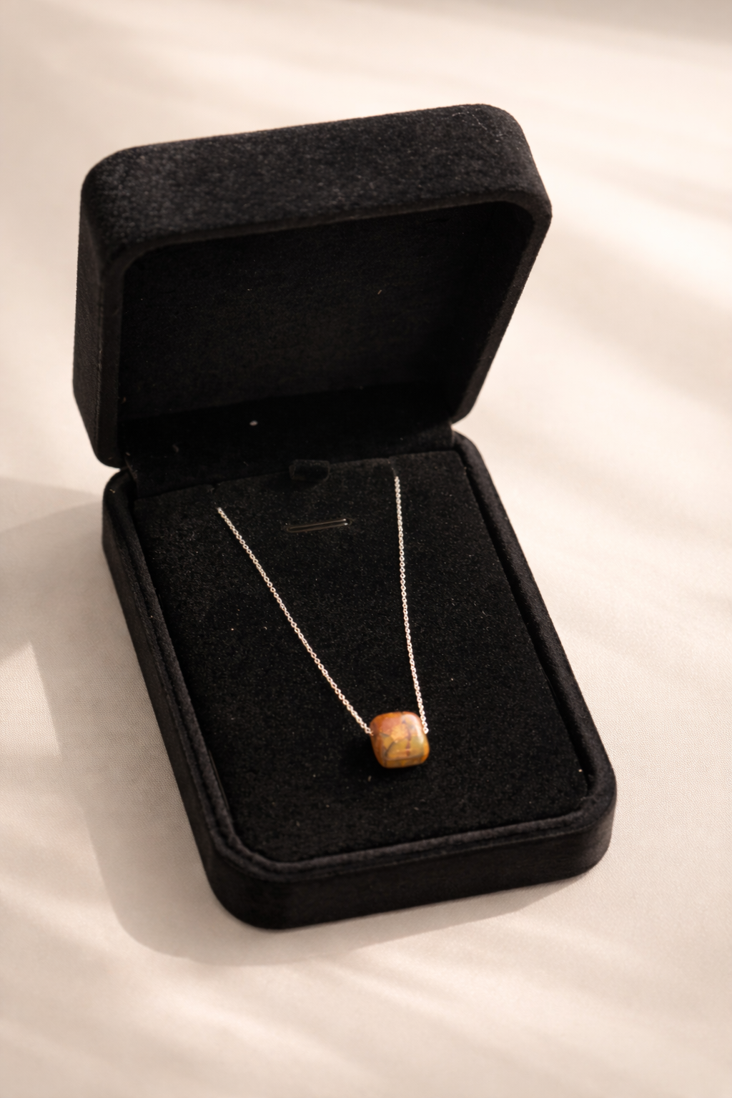 Colier din argint 925 cu jasp| Tellus