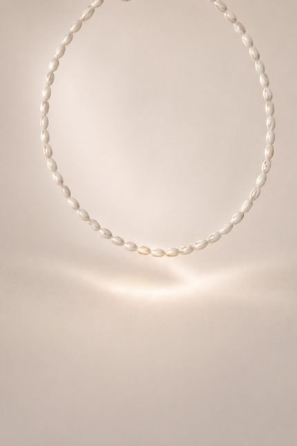Choker din argint 925 cu sidef | Lucea
