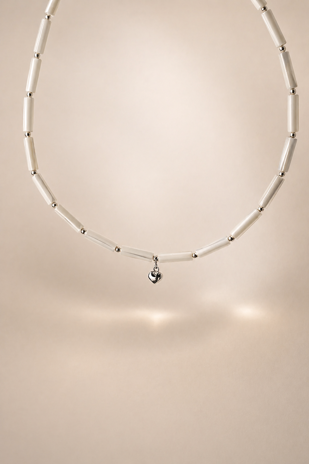 Choker din argint 925 cu sidef | Cuore