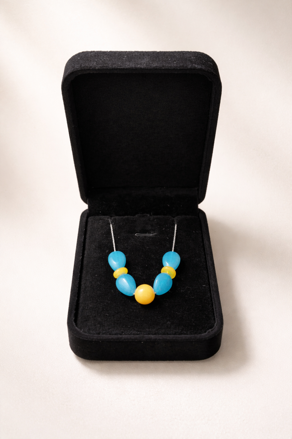 Colier 'Floare de Azur'