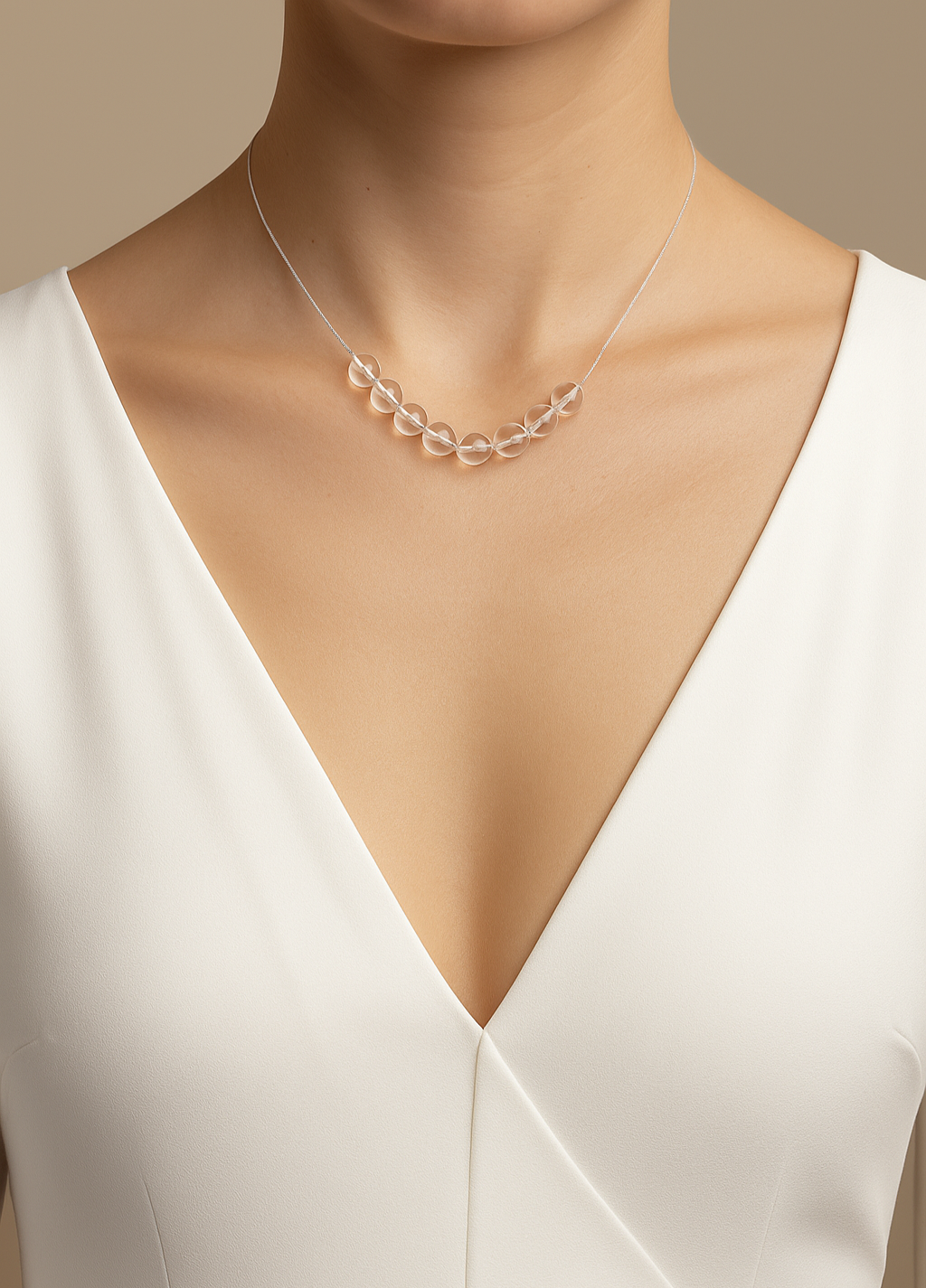 Colier 'Cercuri de Lumină'