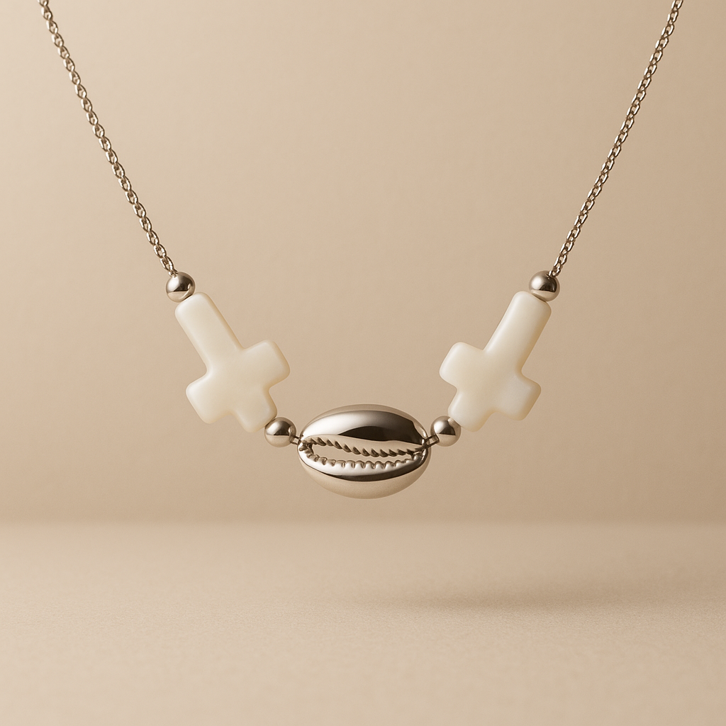 colier argint sidef scoica vacanță