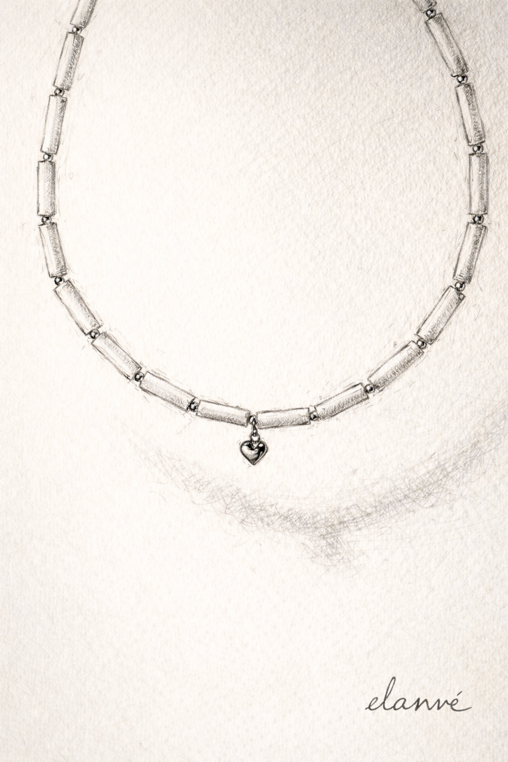 Choker din argint 925 cu sidef | Cuore
