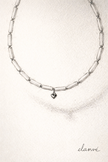 Choker din argint 925 cu sidef | Cuore