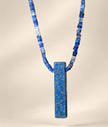 Choker din argint 925 cu lapis lazuli | Azuris
