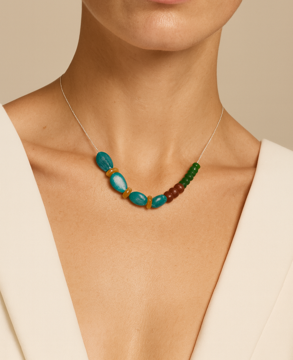 Colier 'Mare, Soare și Alge'