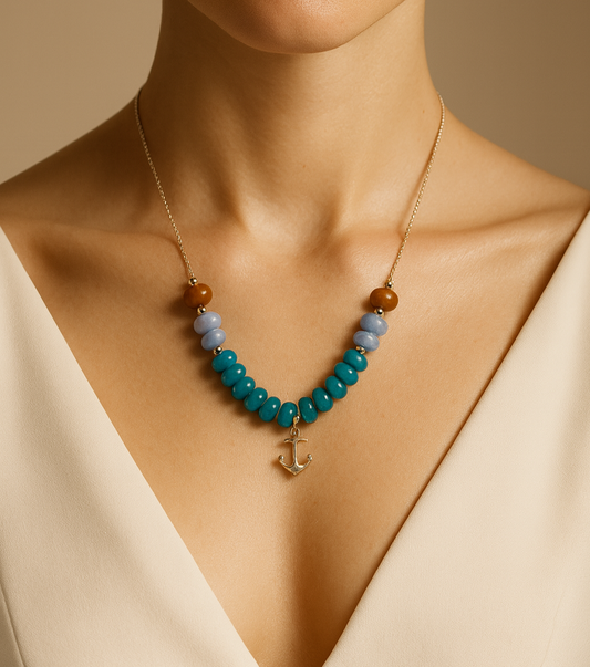 Colier 'Talisman Marin'