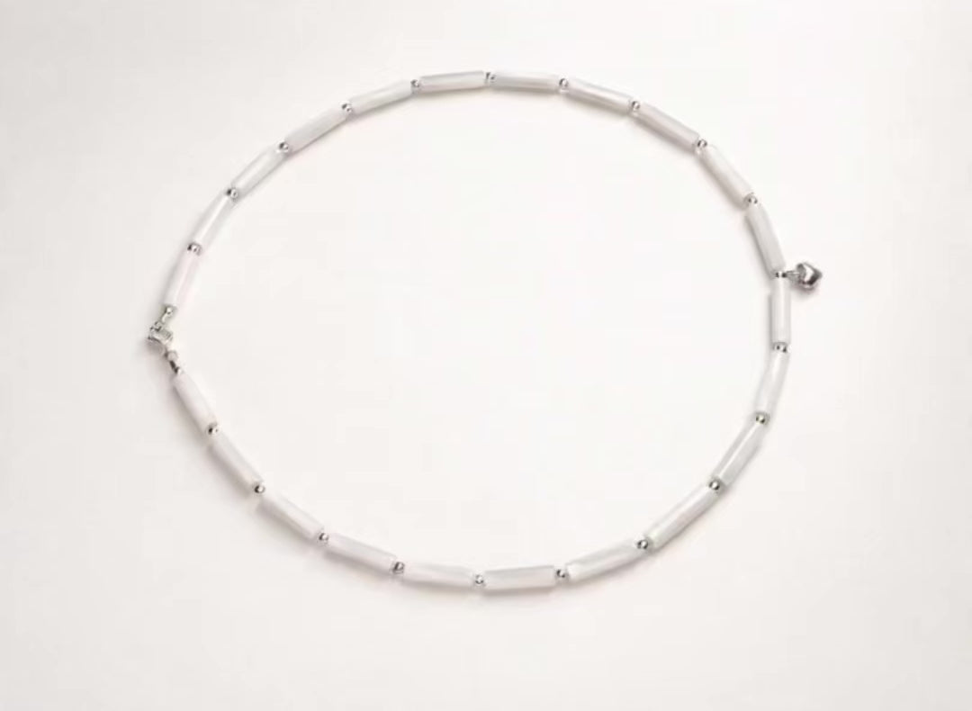 Choker din argint 925 cu sidef | Cuore