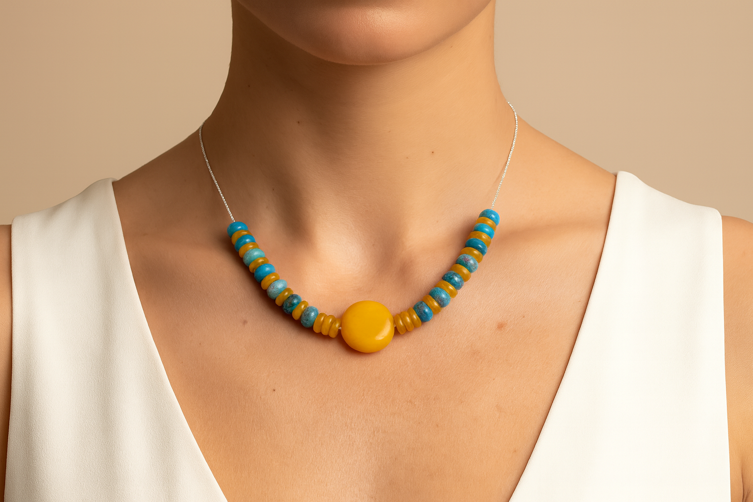 Colier 'Soare și Mare'